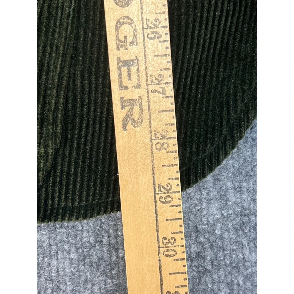 Polo Ralph Lauren Corduroy Blazer Mens 40R Green Good Wide Wale Sport Coat